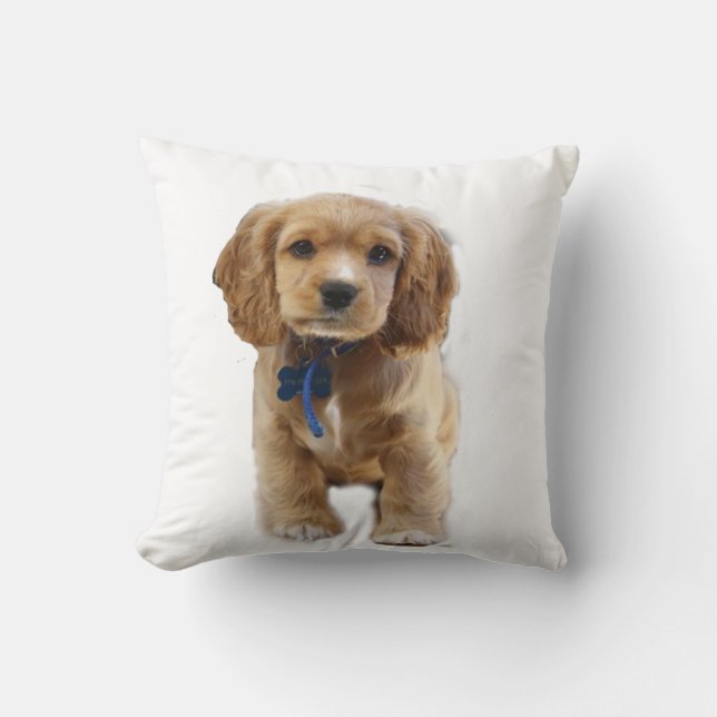 Puppy Ccoker spaniels Kussen (Voorkant)
