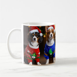 Puppy Christmas Gifts Coffee Mok Vakantie