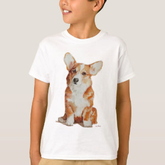 Puppy Corgi t-shirt voor jongen