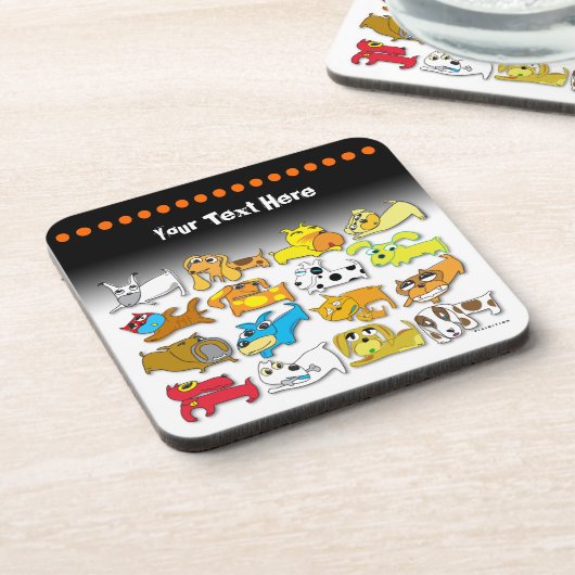 Puppy Cork Onderzetter (Linkerzijde)