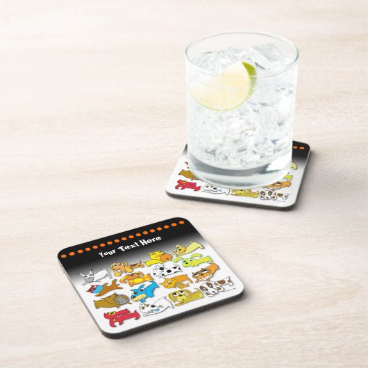 Puppy Cork Onderzetter (Rechterzijde)