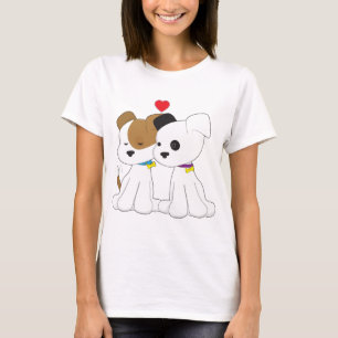 Puppy Couple T-shirt
