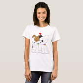 Puppy Couple T-shirt (Voorkant volledig)