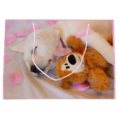 Puppy cuddles 02 groot cadeauzakje (Voorkant)