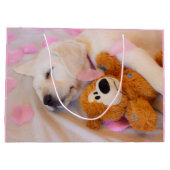 Puppy cuddles 02 groot cadeauzakje (Achterkant)