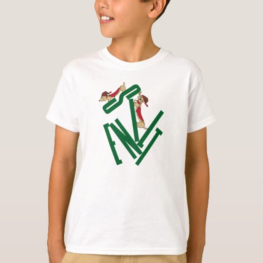 Puppy Dachshund Love Silent - Grappige Wiener Hond T-shirt (Voorkant)