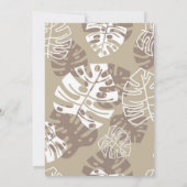 Puppy Design Baby shower Kaart (Achterkant)