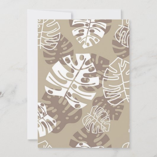 Puppy Design Baby shower Kaart (Achterkant)