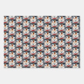 Puppy Dog Aangepaste Foto Pommeren Inpakpapier Vel (Voorkant 2)