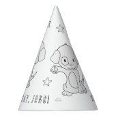 Puppy Dog Birthday Party - Kleur uw eigen Pet Feesthoedjes (Rechts)