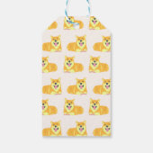 Puppy Dog Birthday Pawty Dank je Label geven Cadeaulabel (Achterkant)