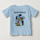 Puppy Dog  Birthday Tshirts (Voorkant)