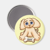 Puppy Dog Bone Magneet (Voorkant / Achterkant)