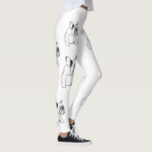 Puppy Dog Bulldog Leggings