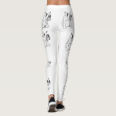 Puppy Dog Bulldog Leggings (Achterkant)