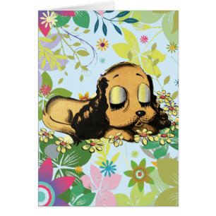 Puppy Dog Cartoon Animal Art