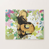 Puppy Dog Cartoon Animal Art Ji Legpuzzel (Horizontaal)