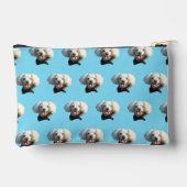 Puppy Dog Custom Foto Patroon Etui (Achterkant)