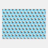 Puppy Dog Custom Foto Patroon Inpakpapier Vel (Voorkant)