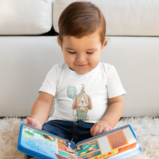 Puppy Dog Eerste Verjaardagsfeestje Shirt