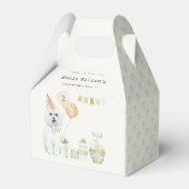 Puppy Dog elke dag in de leeftijd Bedankdoosjes (Achterkant)