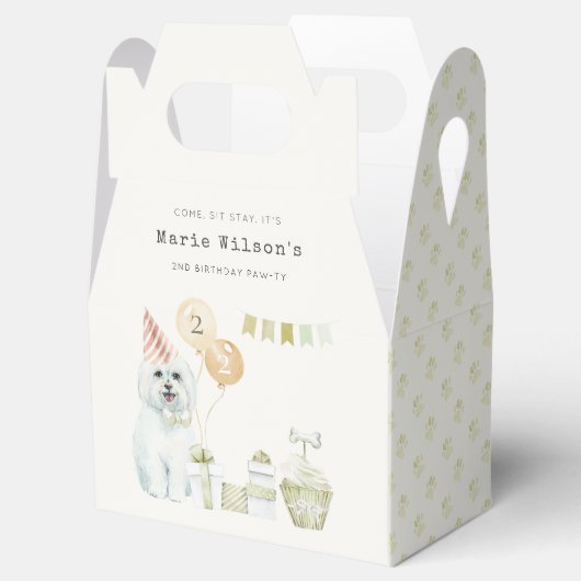 Puppy Dog elke dag in de leeftijd Bedankdoosjes (Geopend)