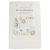 Puppy Dog elke dag in de leeftijd Medium Cadeauzakje (Achterkant)