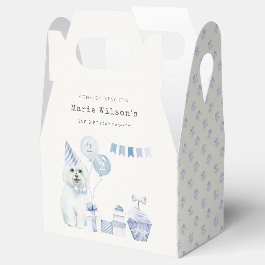 Puppy Dog elke dag van de leeftijd Bedankdoosjes (Geopend)