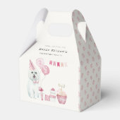 Puppy Dog elke dag van de leeftijd Bedankdoosjes (Achterkant)