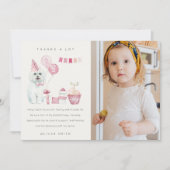 Puppy Dog elke dag van de leeftijd Foto Bedankkaart (Voorkant)