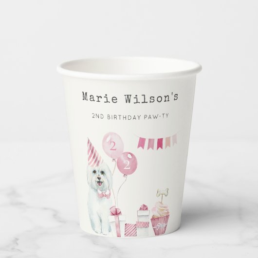 Puppy Dog elke dag van de leeftijd Papieren Bekers