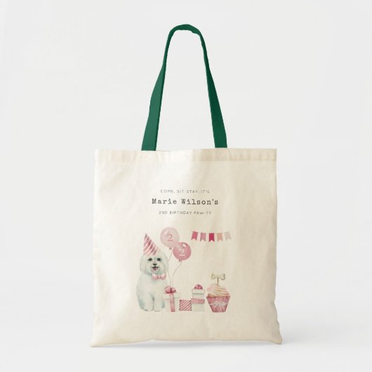 Puppy Dog elke dag van de leeftijd Tote Bag (Voorkant)