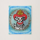 Puppy Dog Firefighter Legpuzzel (Verticaal)