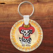 Puppy Dog Firefighter Sleutelhanger (Voorkant)