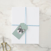 Puppy Dog Gift Label Cadeaulabel (Met Touw)