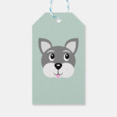 Puppy Dog Gift Label Cadeaulabel (Achterkant)