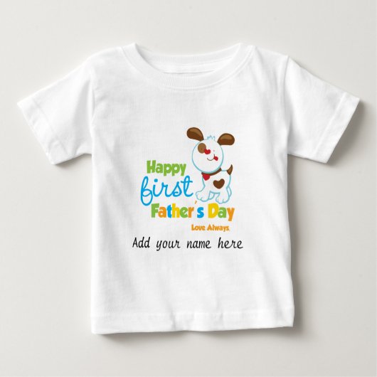 Puppy Dog Happy First Vaderdag (Voorkant)