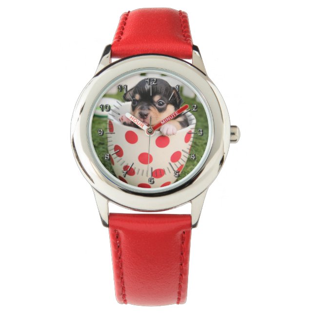 Puppy dog horloge (Voorkant)