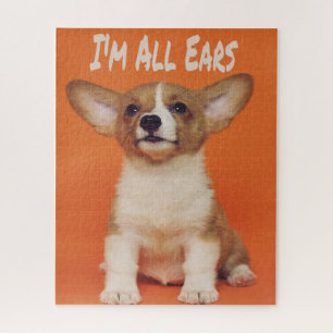 Puppy Dog Ik ben allemaal oorlogen, Cute Meme Legpuzzel