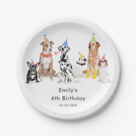 Puppy Dog kinderen Birthday Party Papieren Bordje