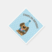 Puppy Dog kinderen Birthday Party Servet (Hoek)