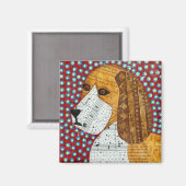 Puppy Dog Magneet (Voorkant / Achterkant)