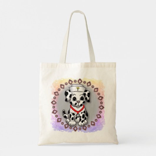 Puppy Dog Neurse Canvas tas (Achterkant)