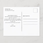 Puppy Dog New Pet Announance van de Foto van het b (Achterkant)