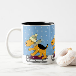 Puppy Dog op een geleide Mok