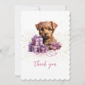 Puppy Dog Pals Verjaardag Kaart (Achterkant)