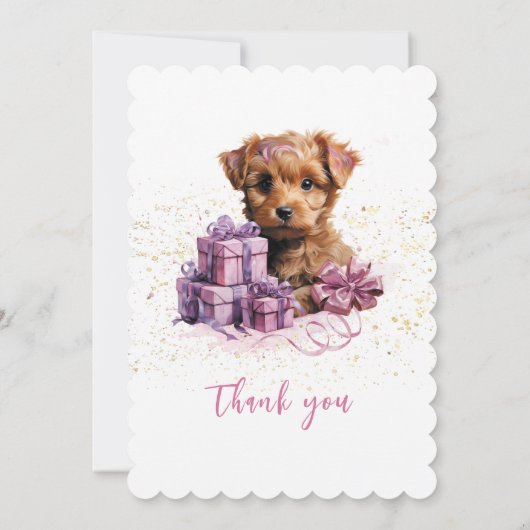 Puppy Dog Pals Verjaardag Kaart (Achterkant)