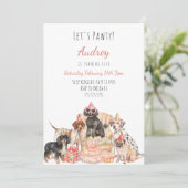 Puppy Dog Pals Verjaardag Meisje Kaart (Staand voorkant)