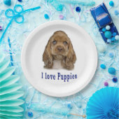 Puppy Dog Papieren Bordje (Feest)