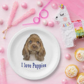 Puppy Dog Papieren Bordje (Feest)